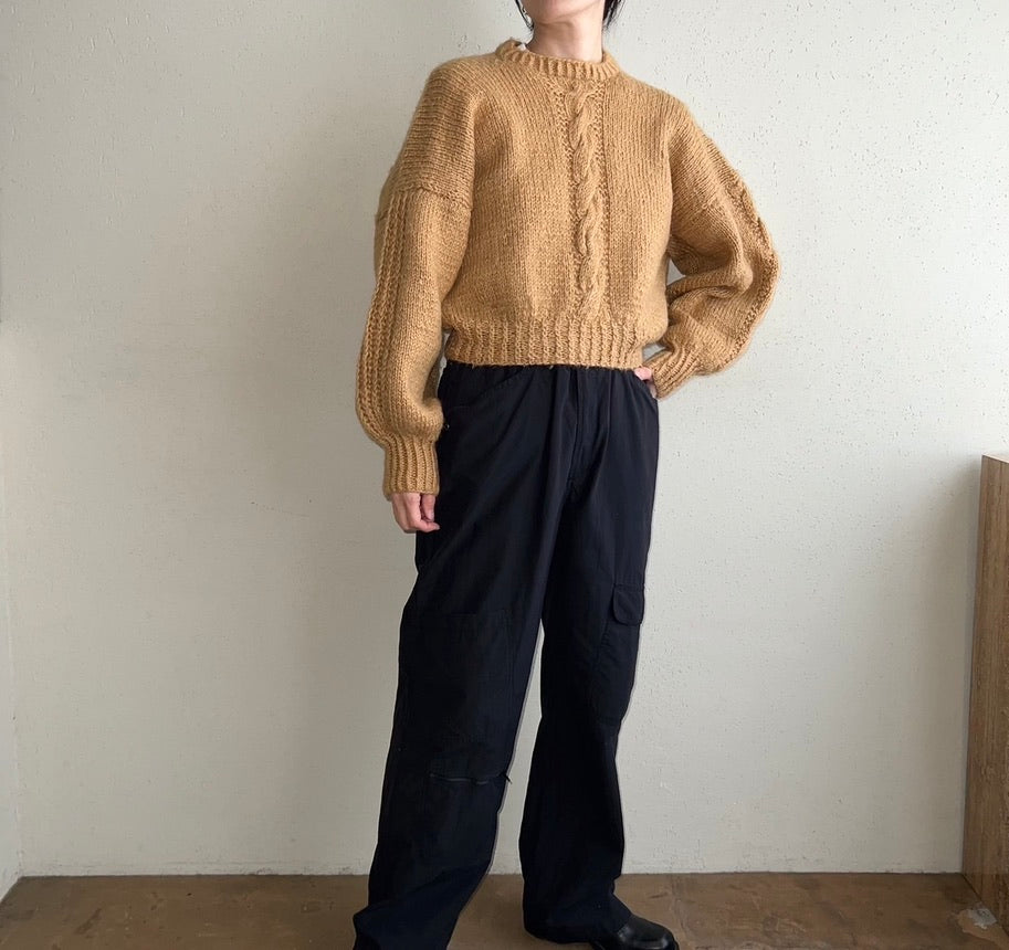 80s Cropped Knit