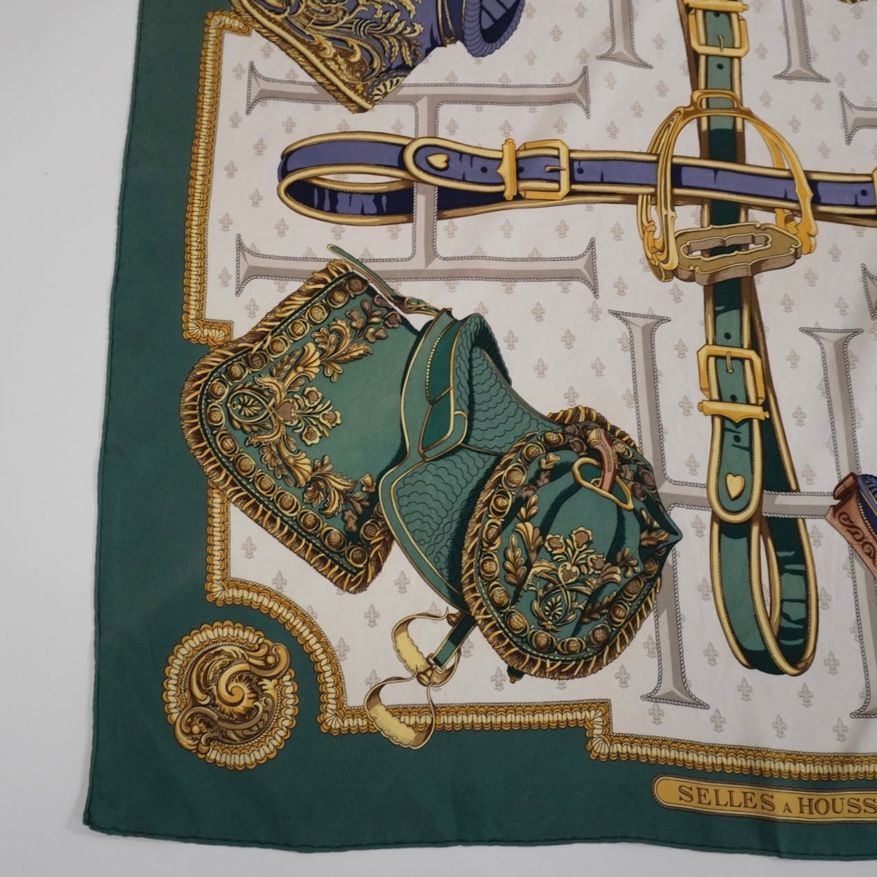 ”Hermès ” Silk Scarf