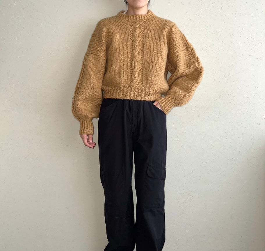 80s Cropped Knit