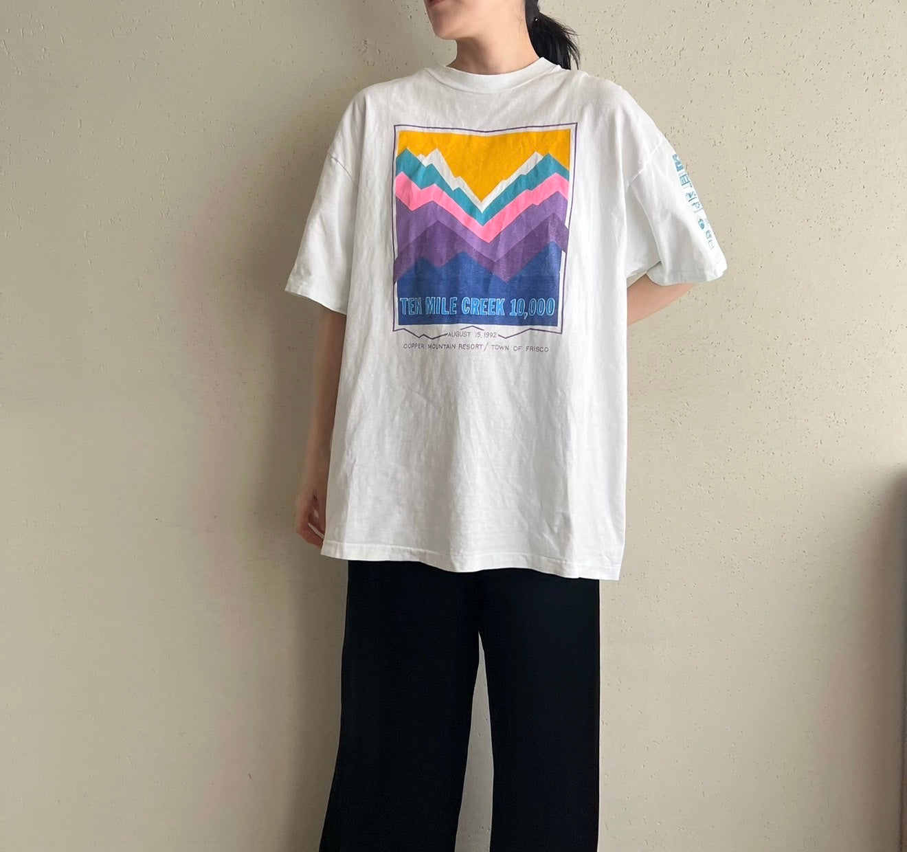 90s Printed T-shirt Made in USA