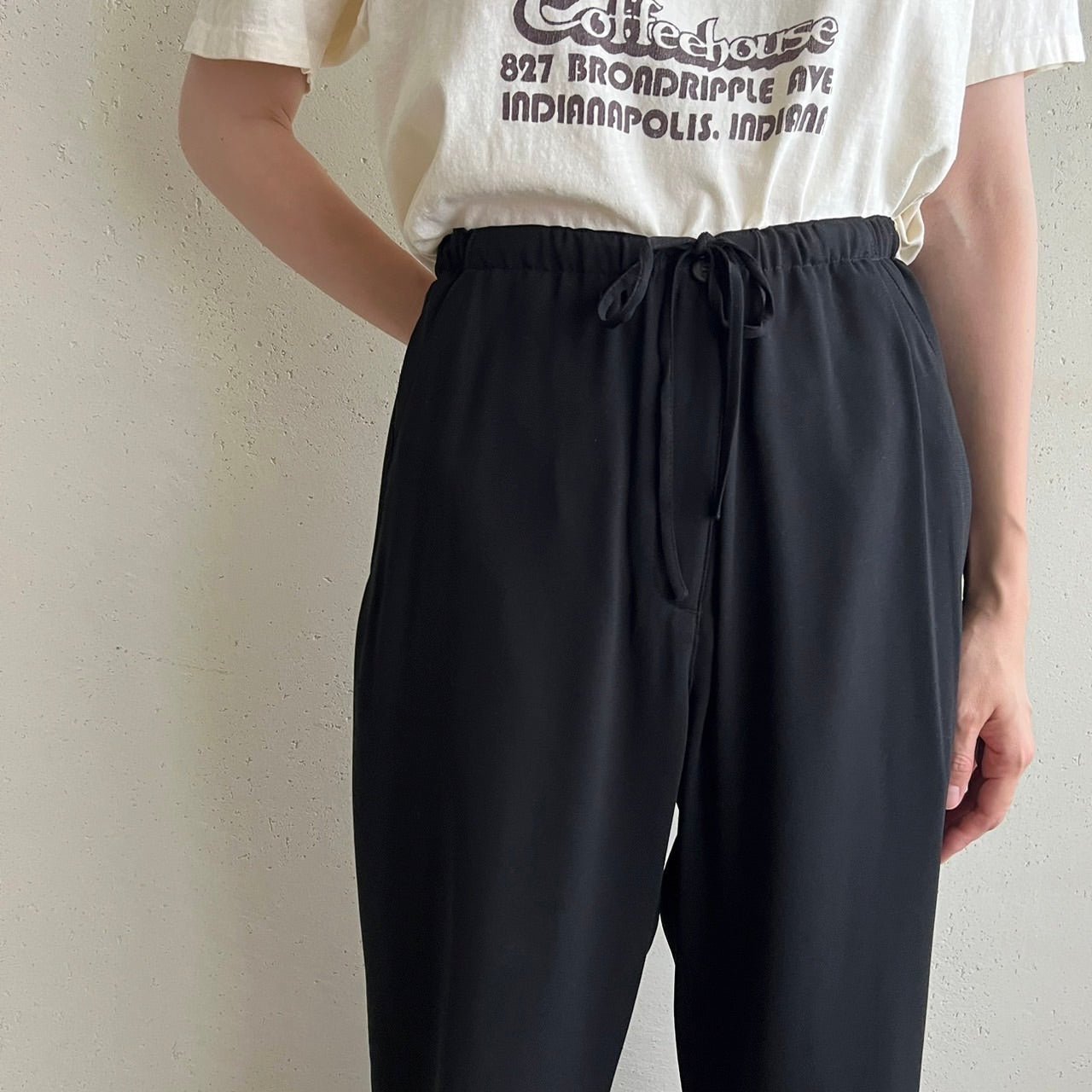 90s Black Pants DEAD STOCK
