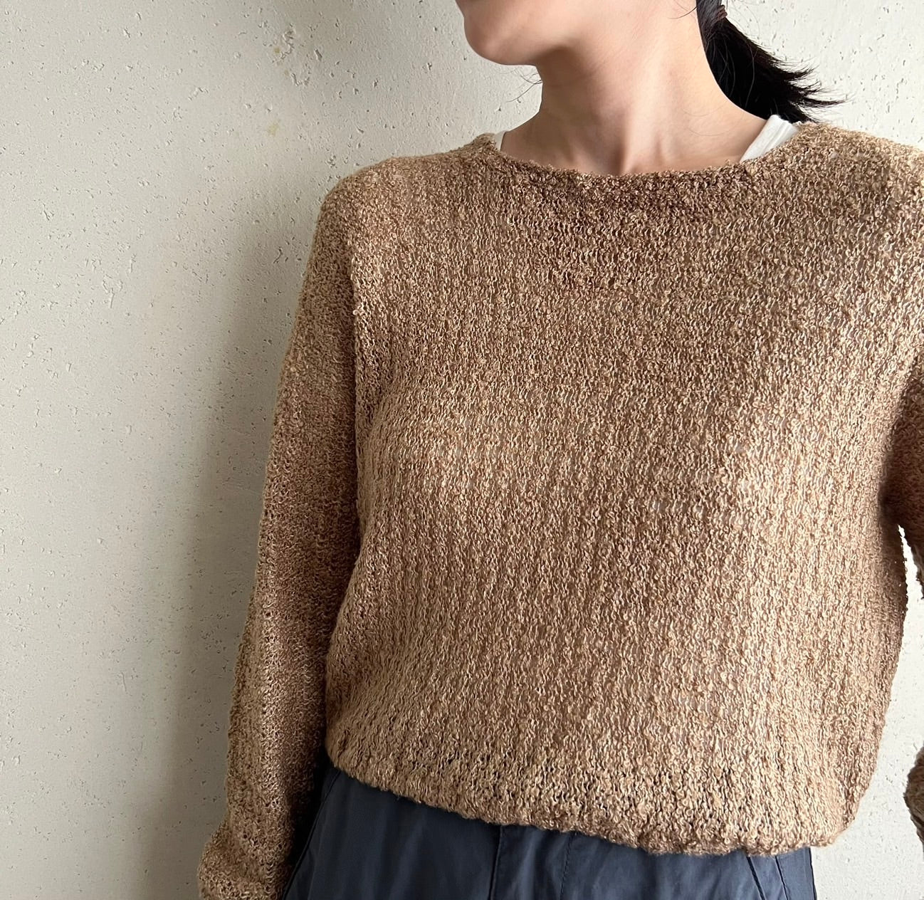 90s Light Knit Top