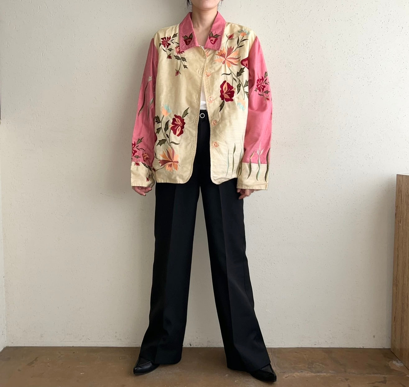 90s Embroidery Jacket