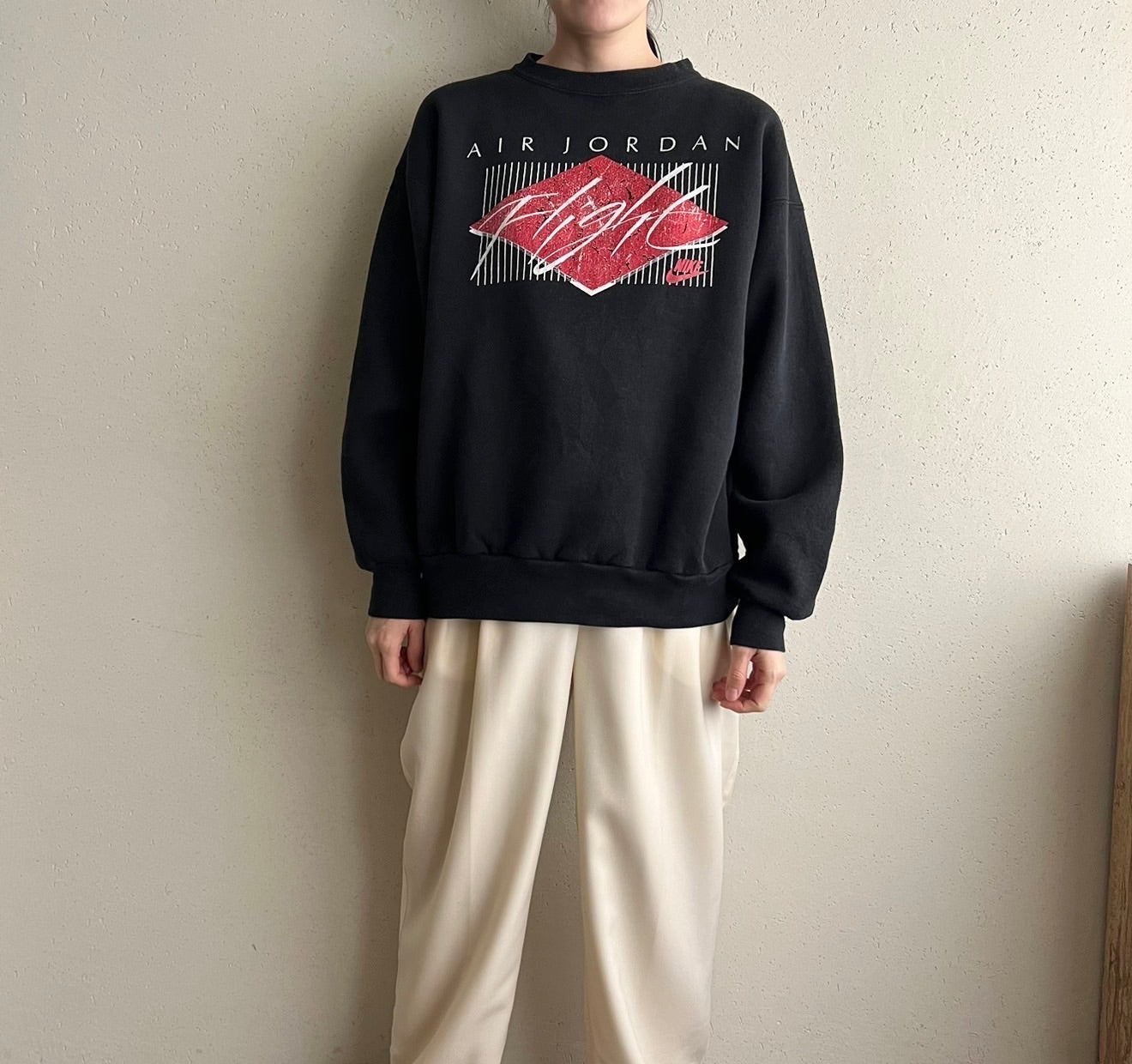 90s "Nike Air Jordan" Printed Sweater Made in USA