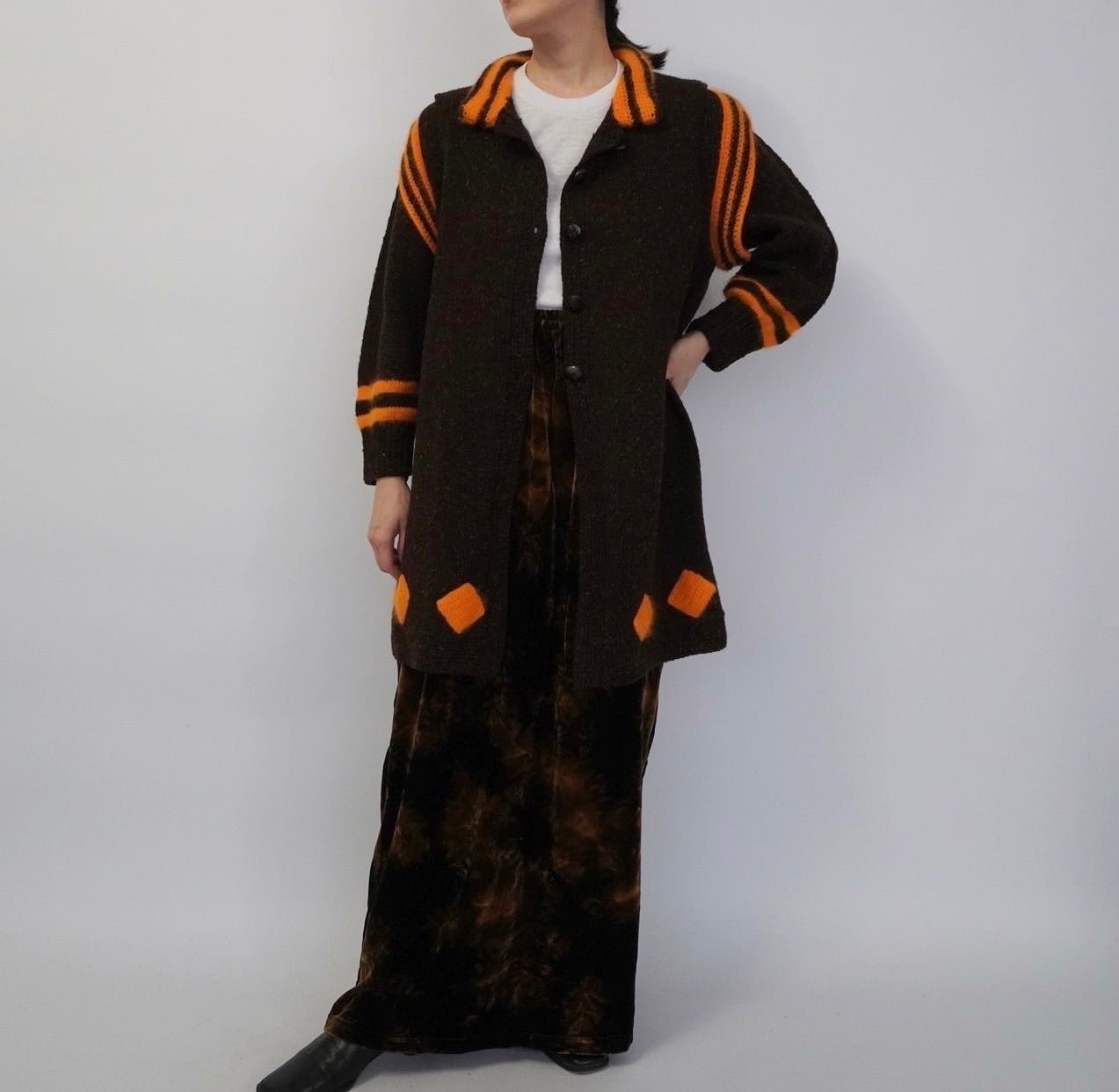 80s Design Knit Jacket