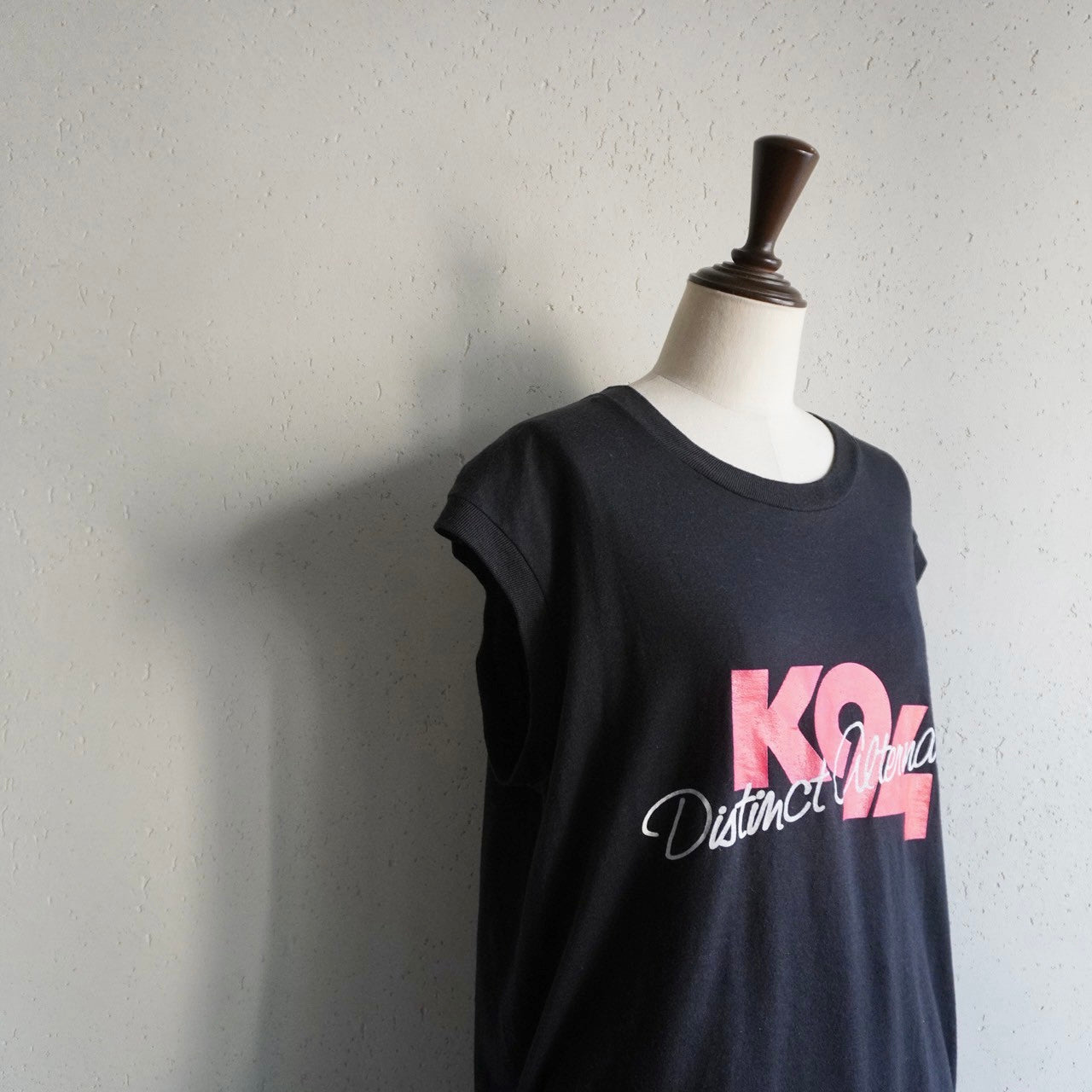 80s Printed Sleeveless T-shirt Made in USA