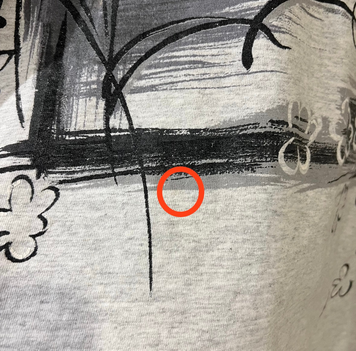 90s Printed T-shirt Made in USA