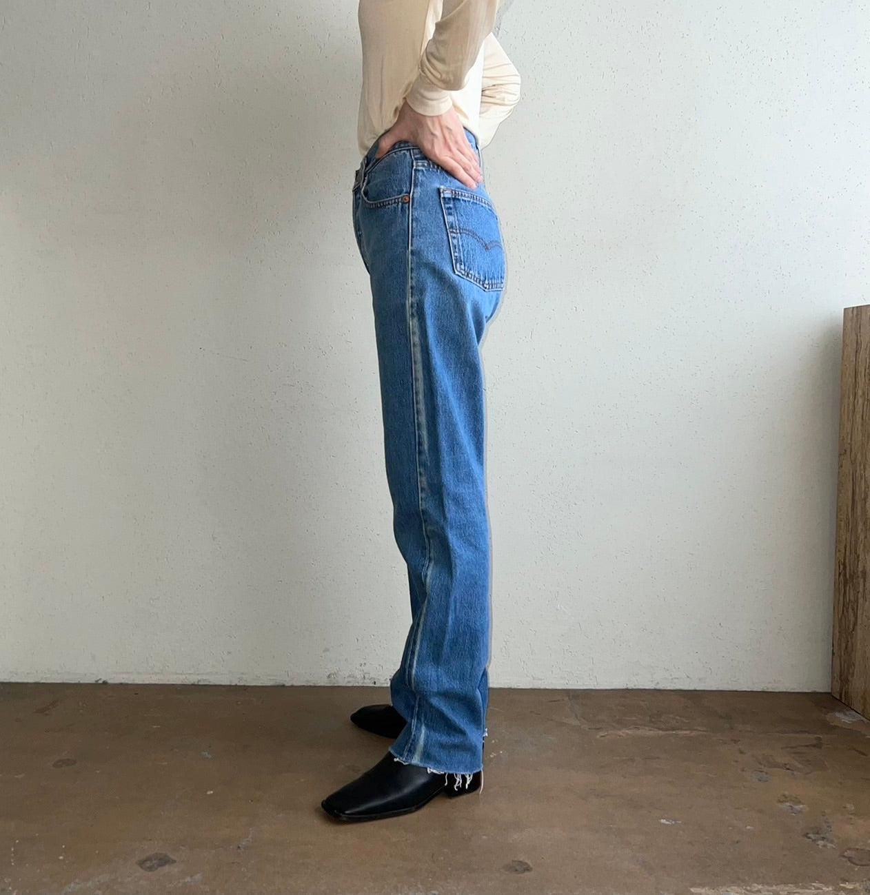 90s Levis 501 Cut Off Made in USA