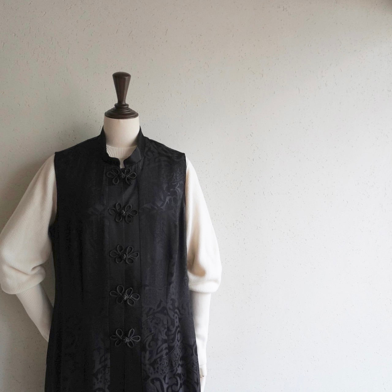 90s Asian Design Maxi Dress