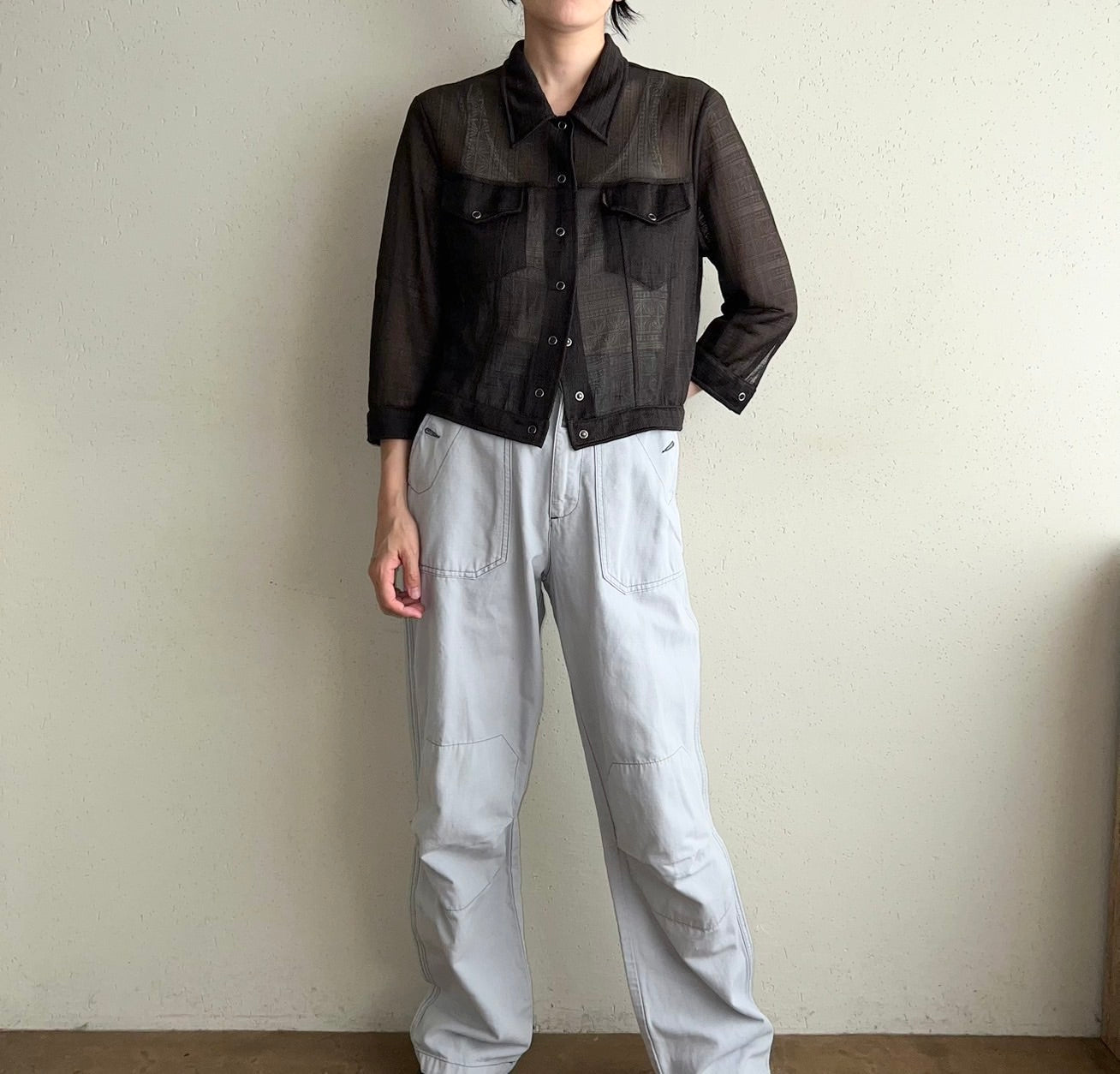 90s Sheer Shirt