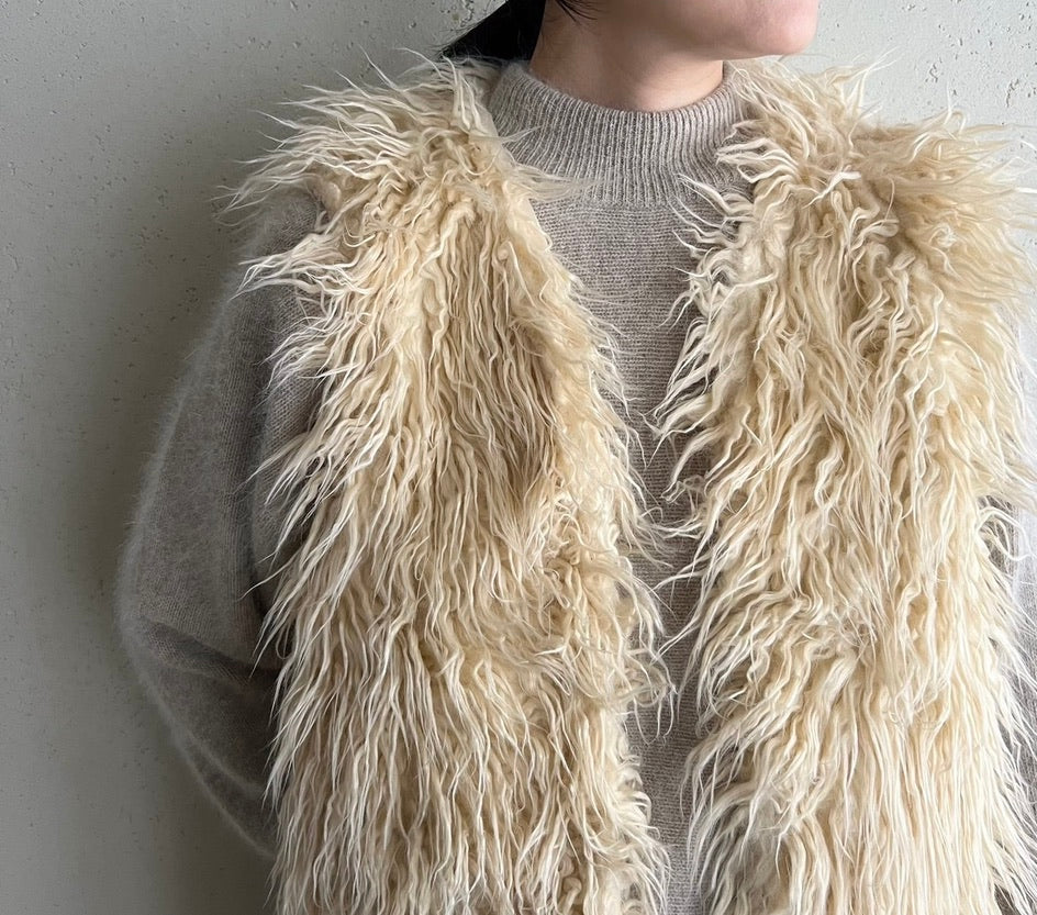 90s Fur Vest