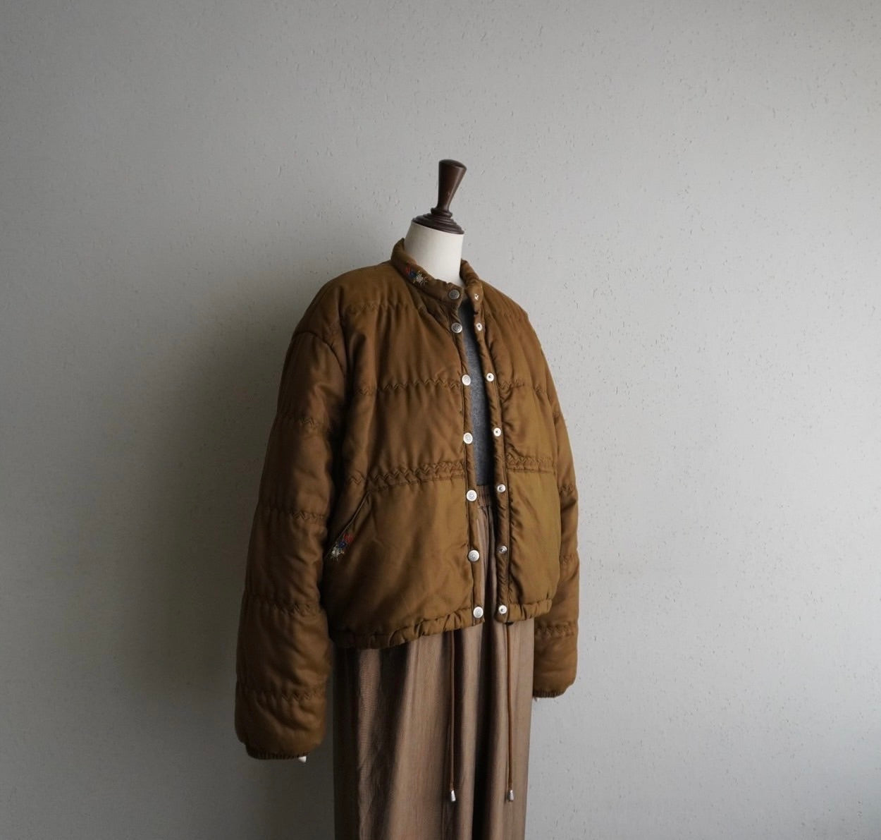 90s Embroidery Jacket Made in Italy
