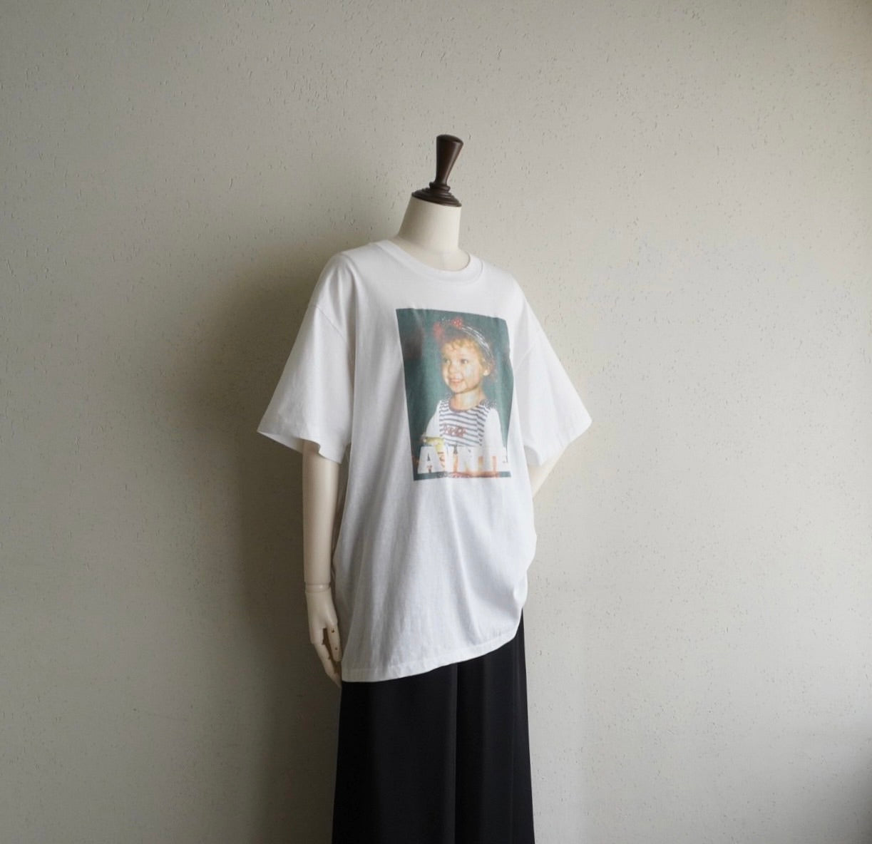 90s Photo Printed T-shirt Made in USA