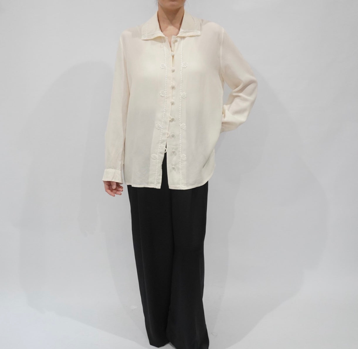 90s Silk Design Shirt