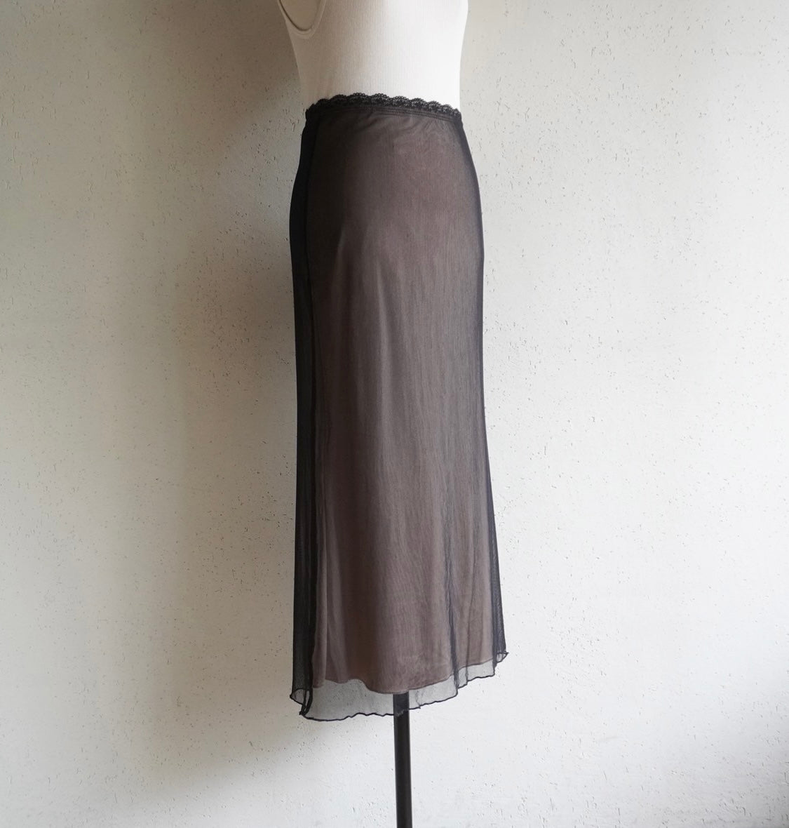 90s Sheer Design Skirt