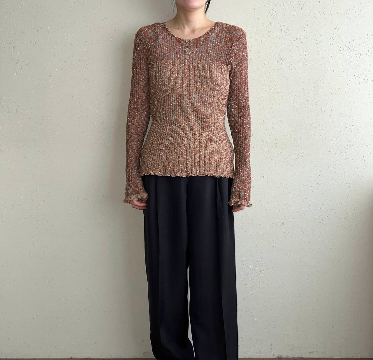 Mix Ribbed Top