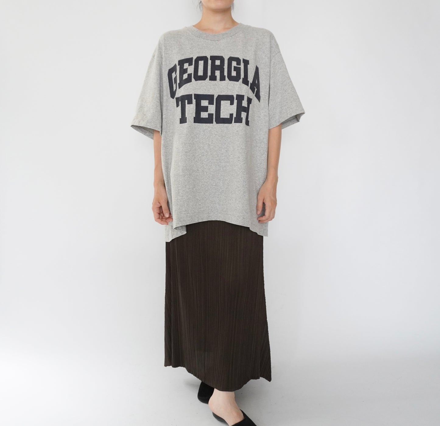 90s Printed Big T-shirt Made in USA