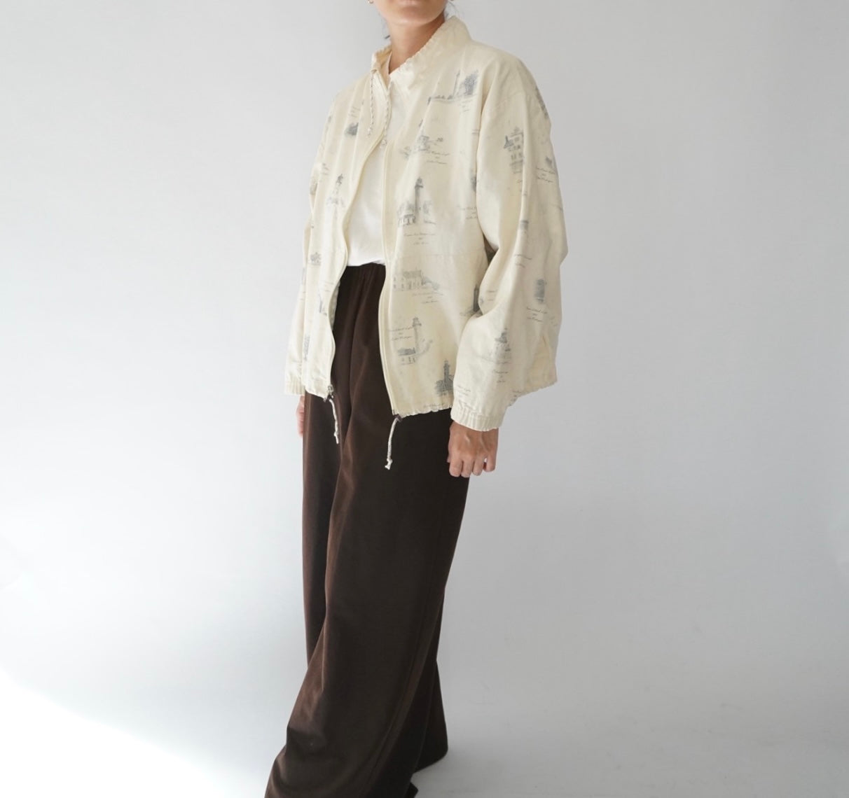 90s Printed Jacket