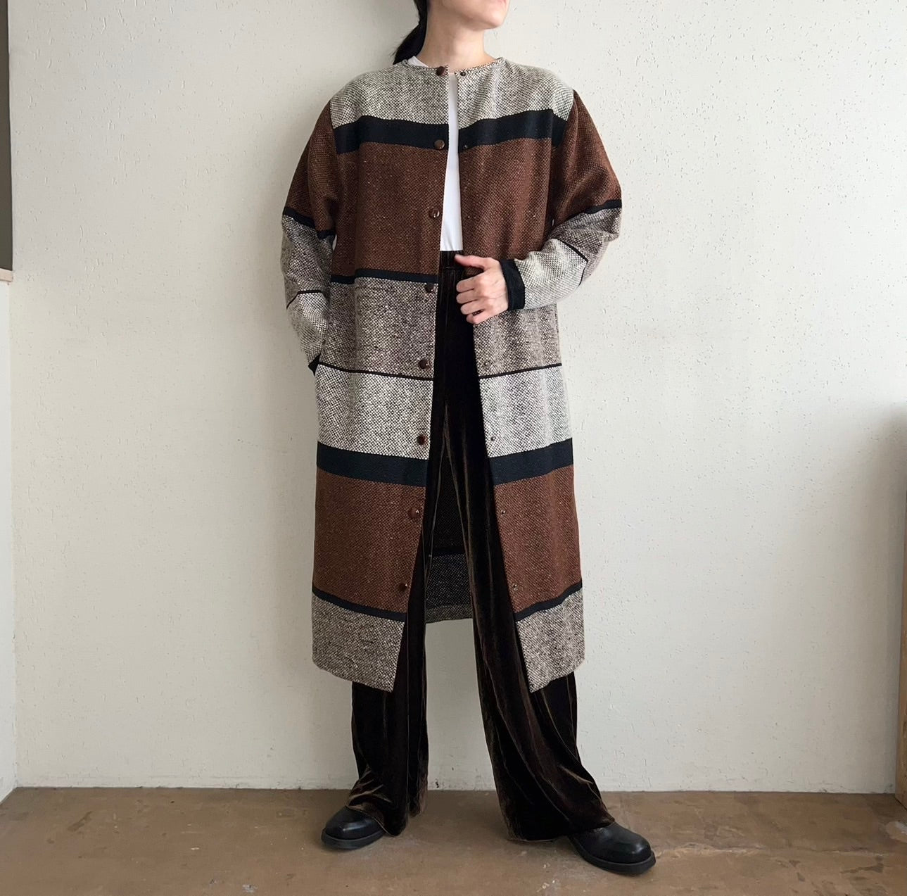 80s "annalisa ferro" Wool Dress Made in Italy