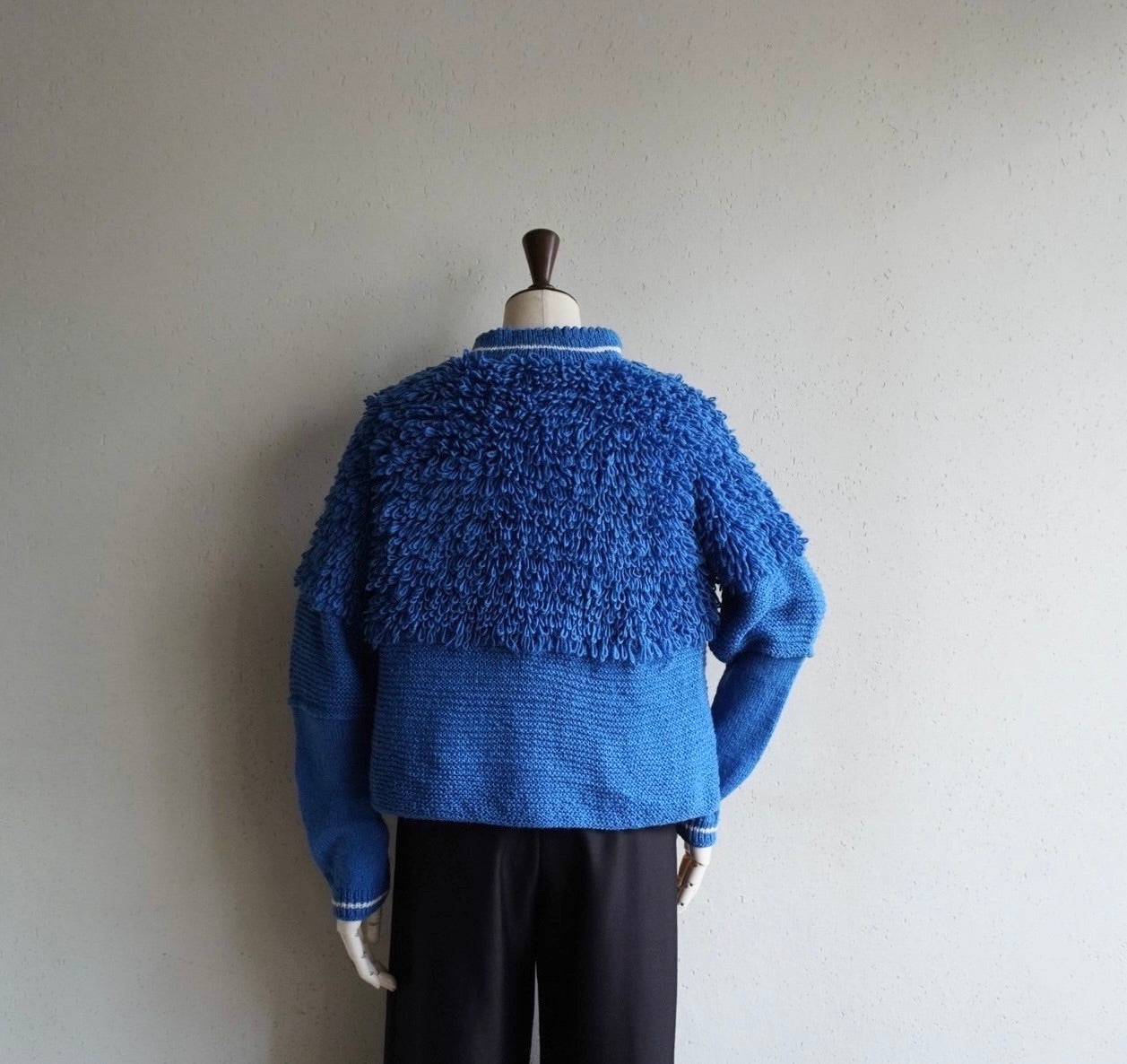 80s Design Knit Jacket,Cardigan