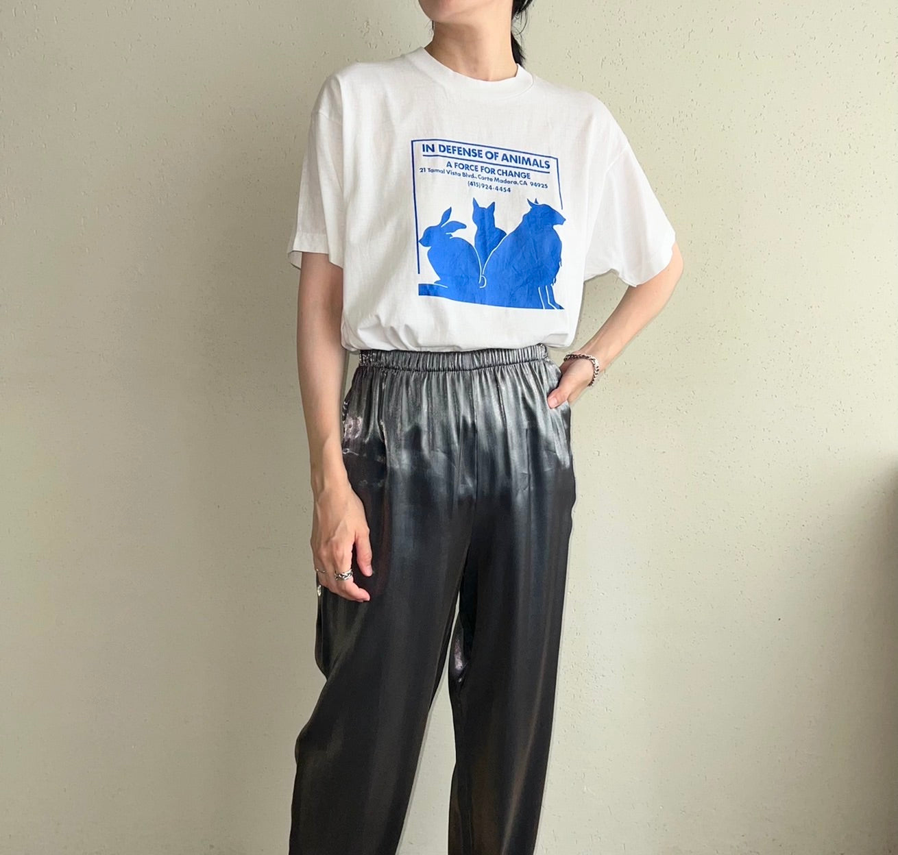 80s Printed T-shirt Made in USA