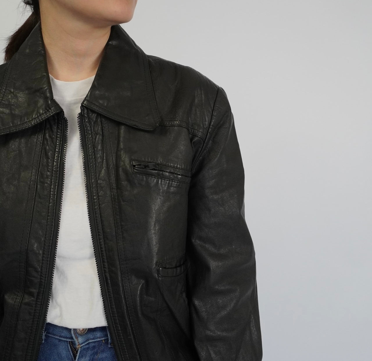 90s EURO Leather Jacket