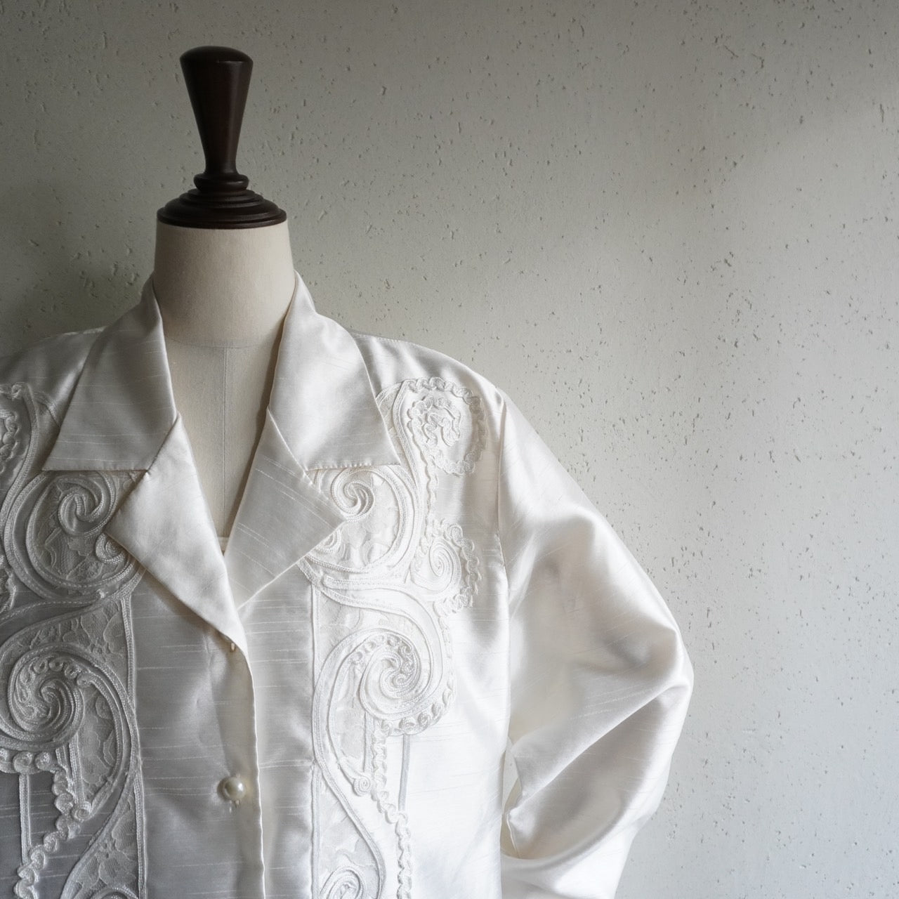 90s Cord Lace Shirt, Jacket