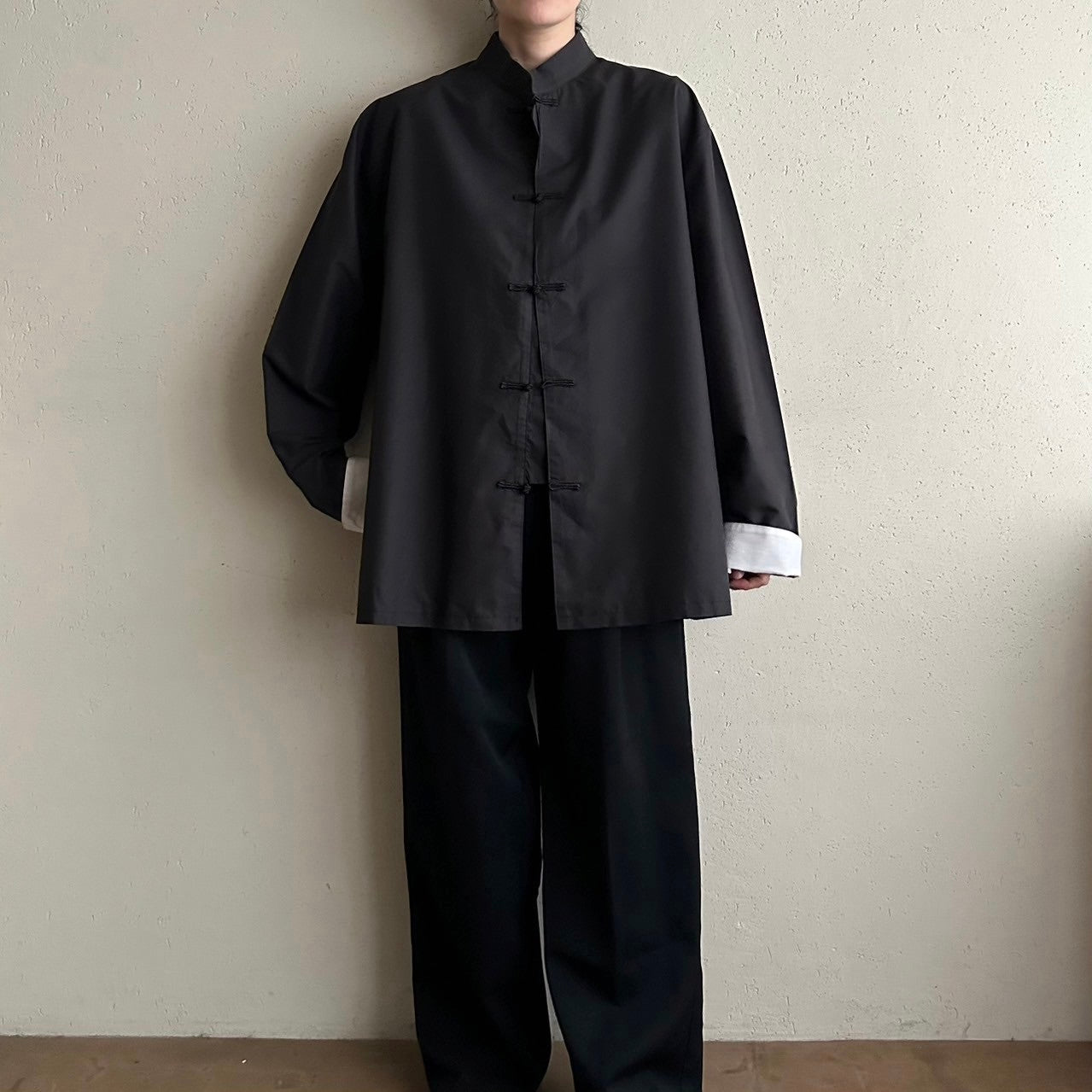 90s Asian Design Shirt Jacket