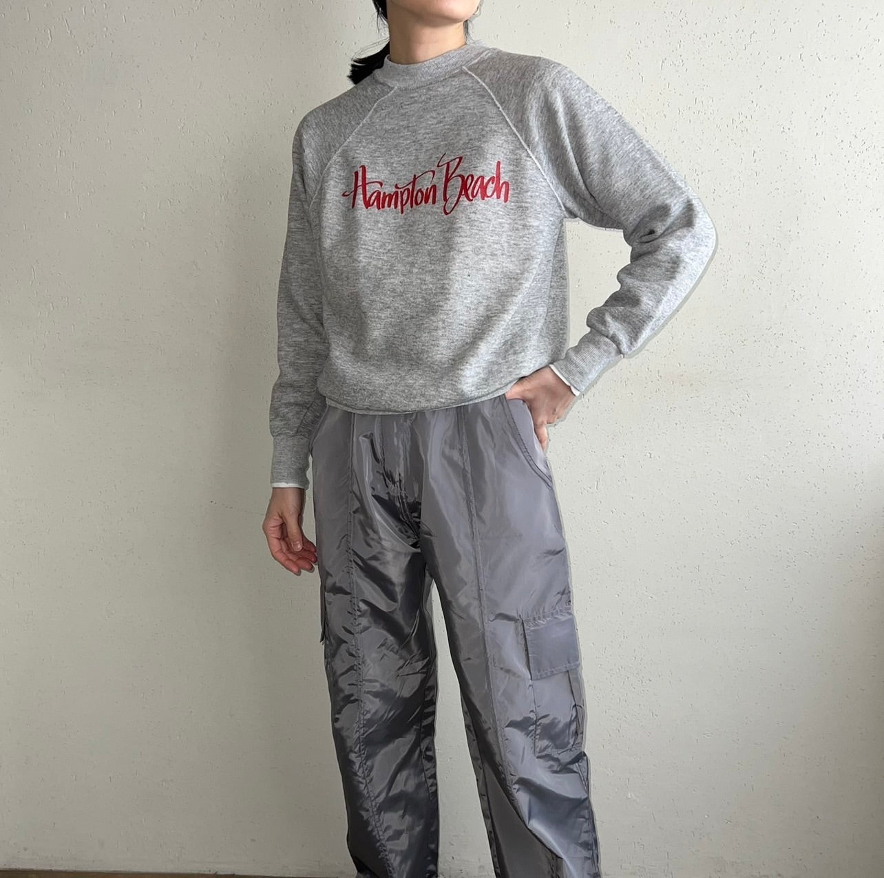 80s Printed Sweater Made in USA