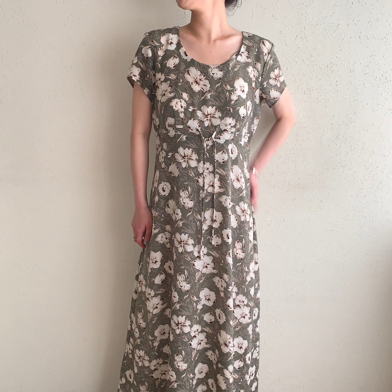 90s Printed Dress