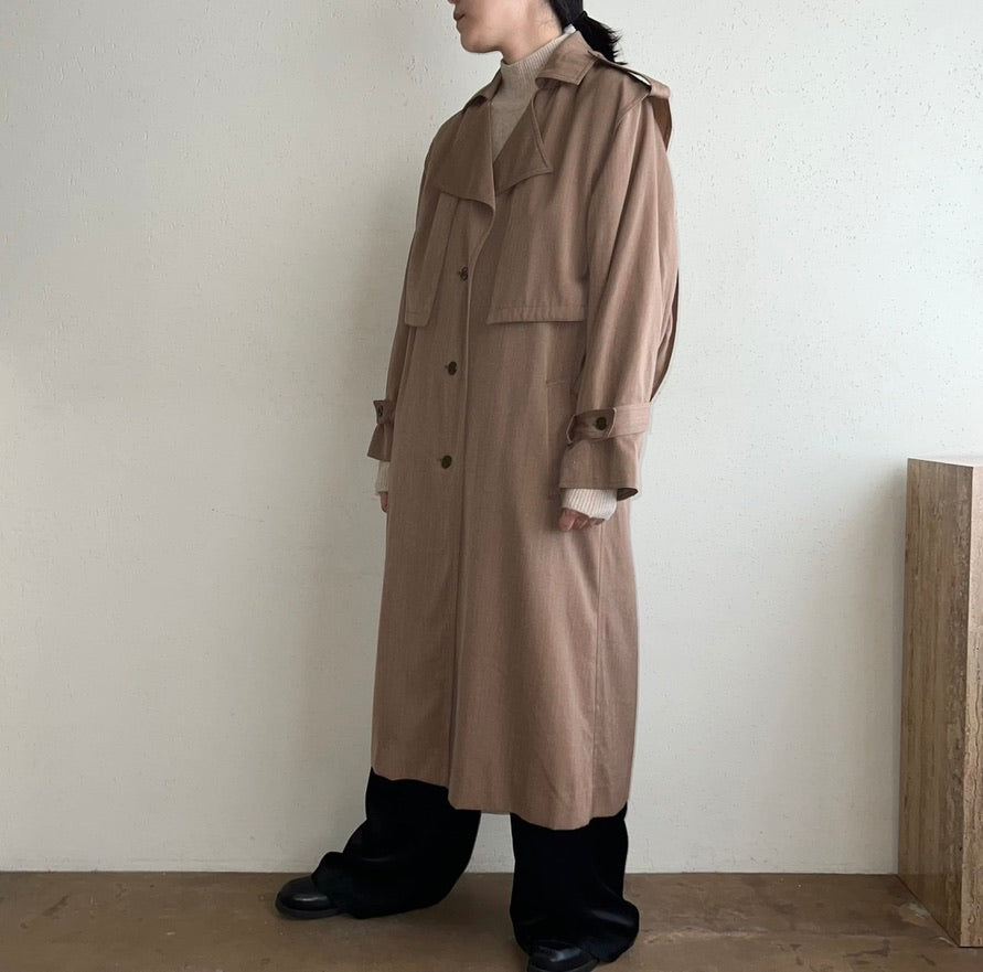 80s "Louis Feraud" Wool Coat