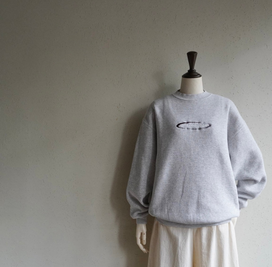 90s Embroidery Logo Sweater