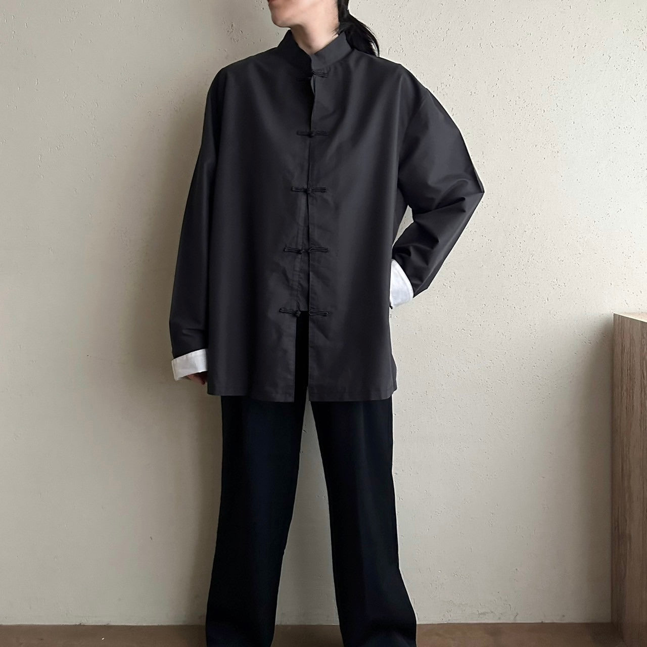 90s Asian Design Shirt Jacket