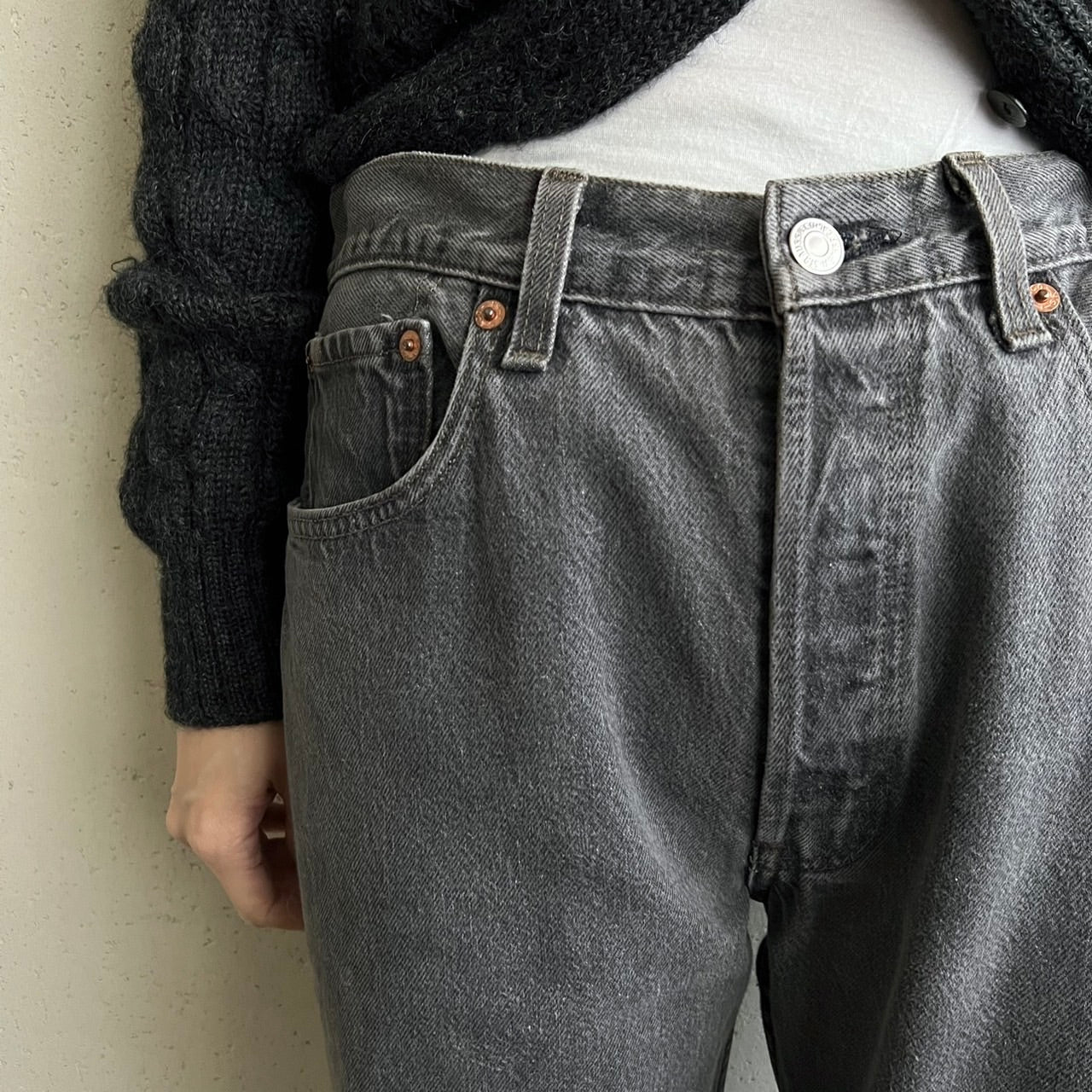 90s Levis Black 501 Made in USA