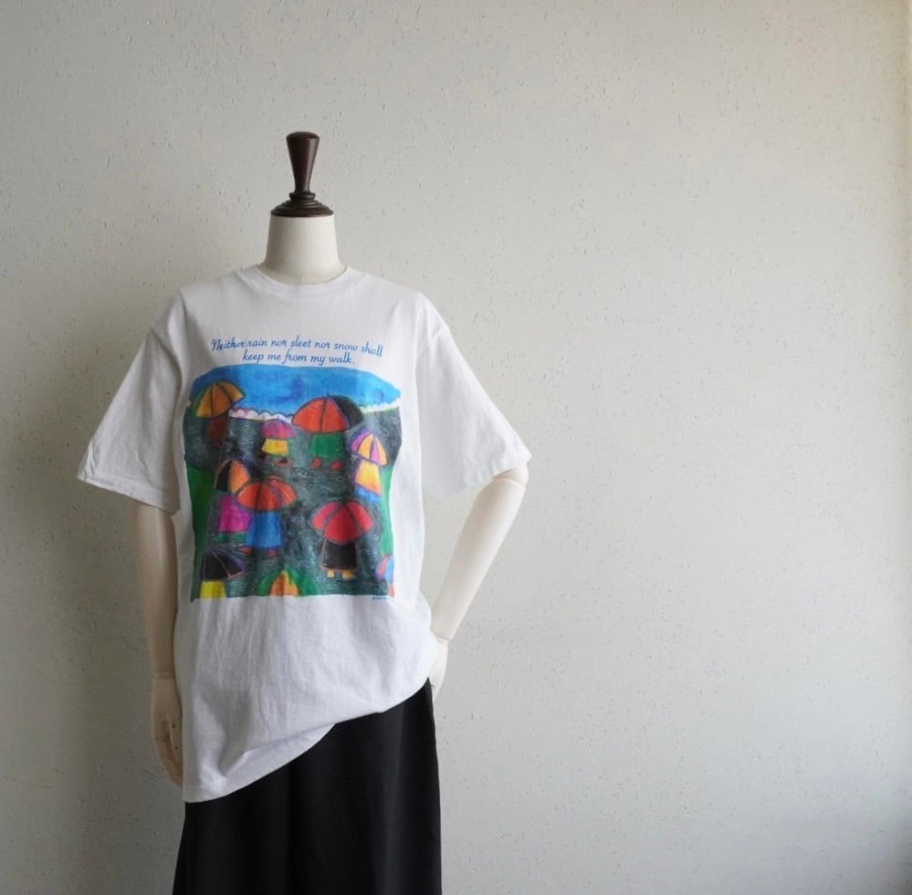 90s Printed T-shirt Made in USA