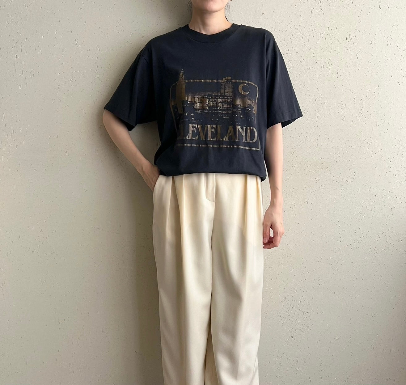 90s Printed T-shirt Made in USA