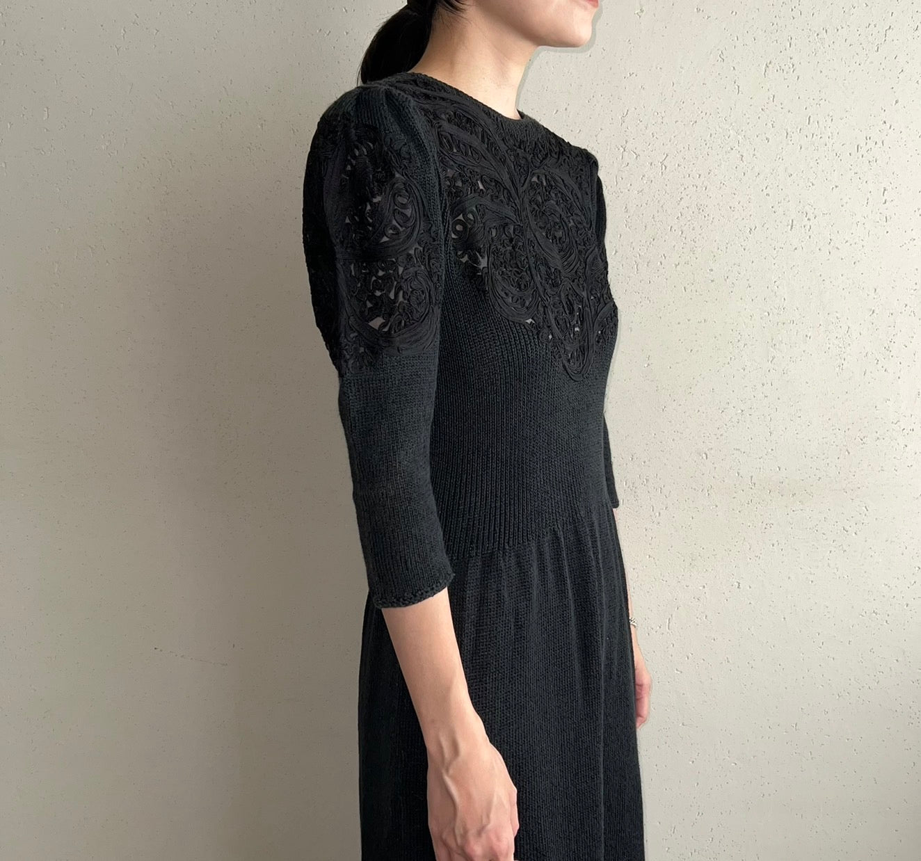 80s "Neiman Marcus ” Knit Dress Made in USA