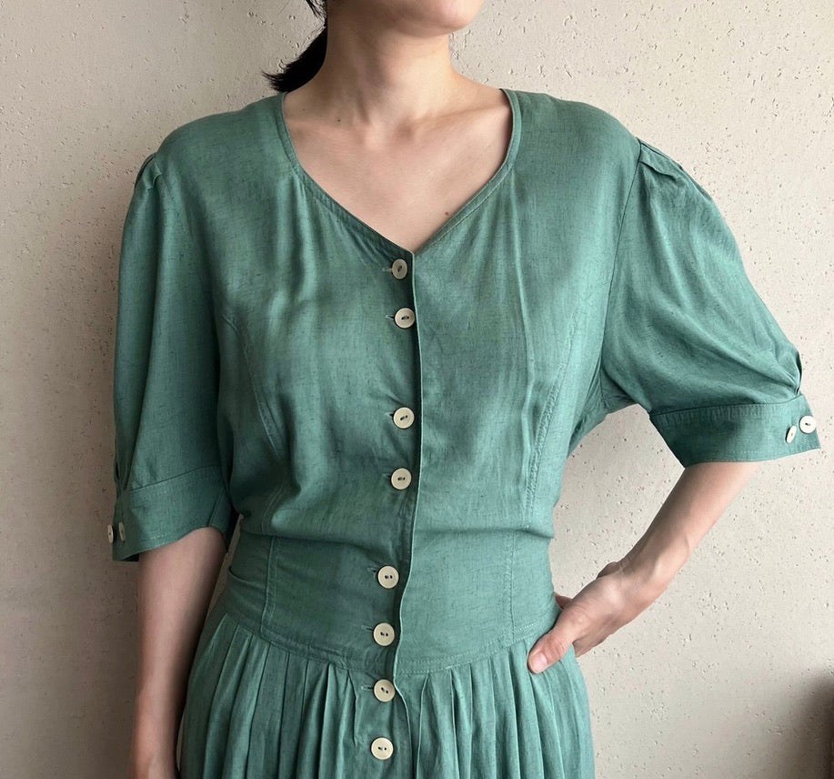 90s EURO Oversized Dress