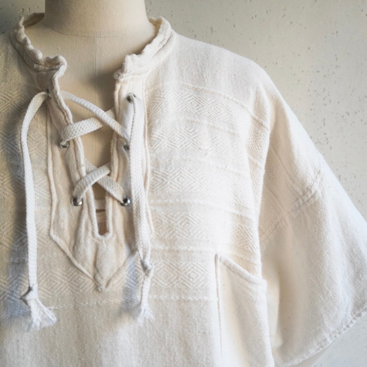 90s Lace Up Tunic
