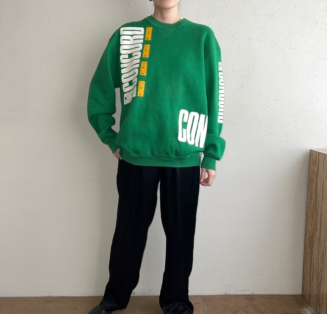 90s Printed Sweater Made in USA