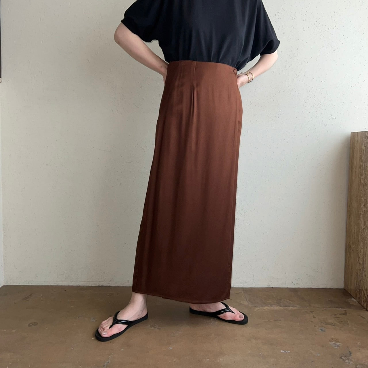 90s Rayon Skirt