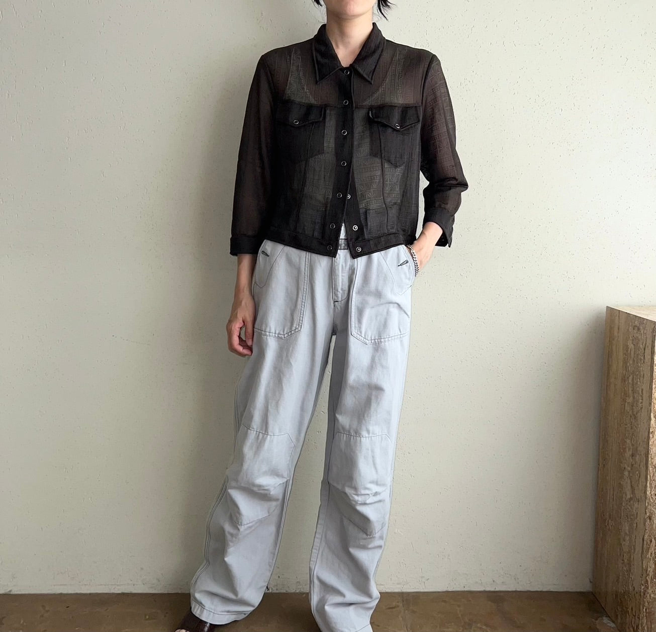 90s Sheer Shirt