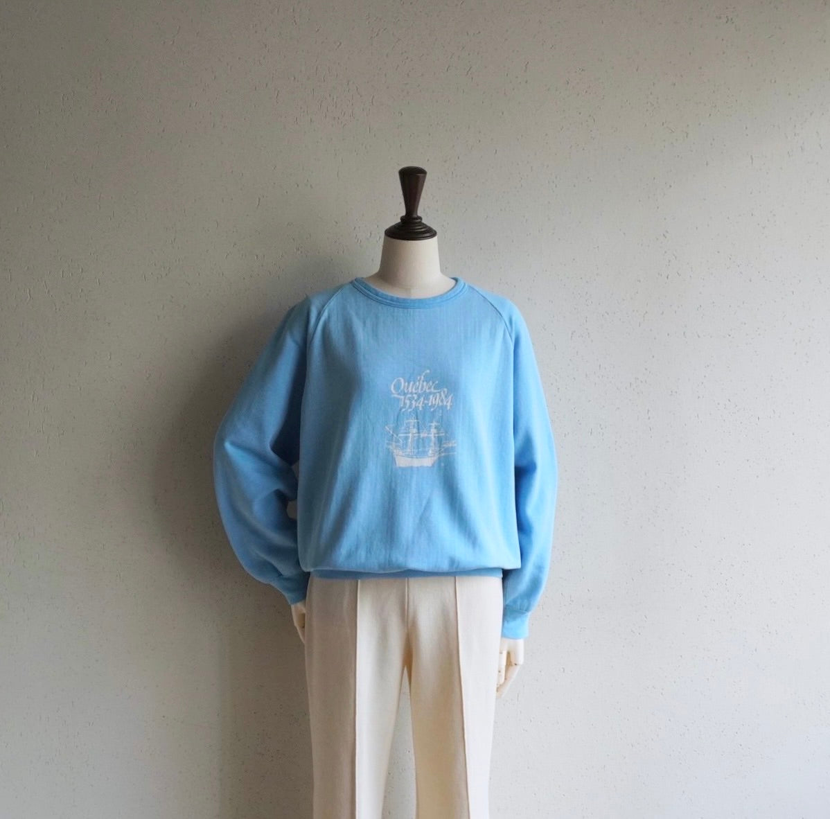 80s Printed Sweater Made in Canada