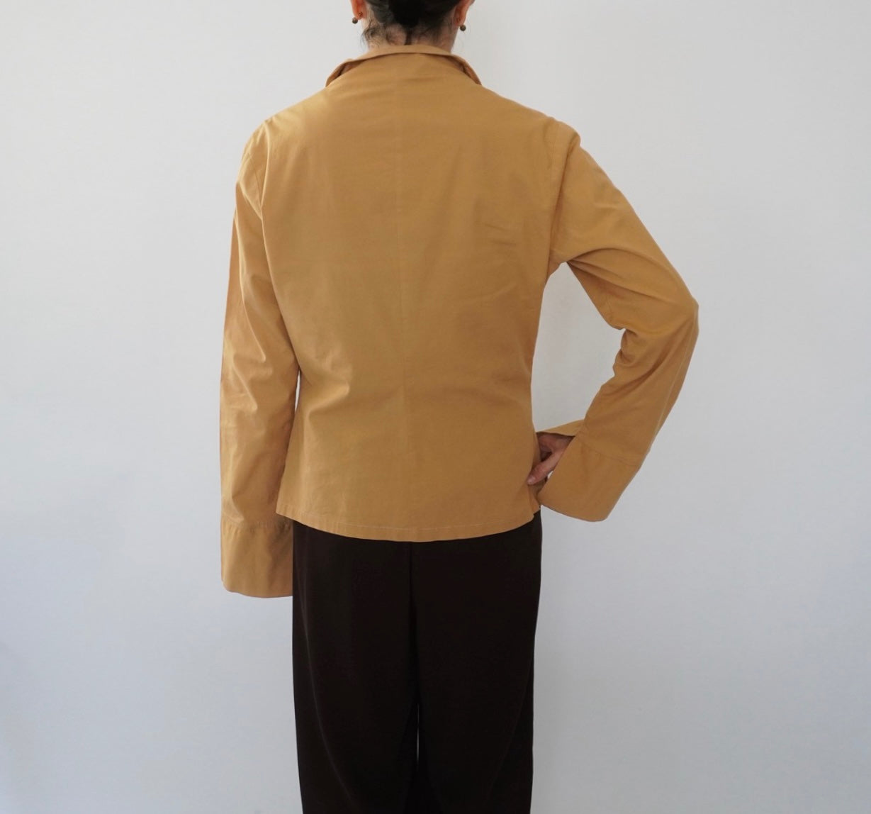 90s"NARACAMICIE" Zipped Shirt