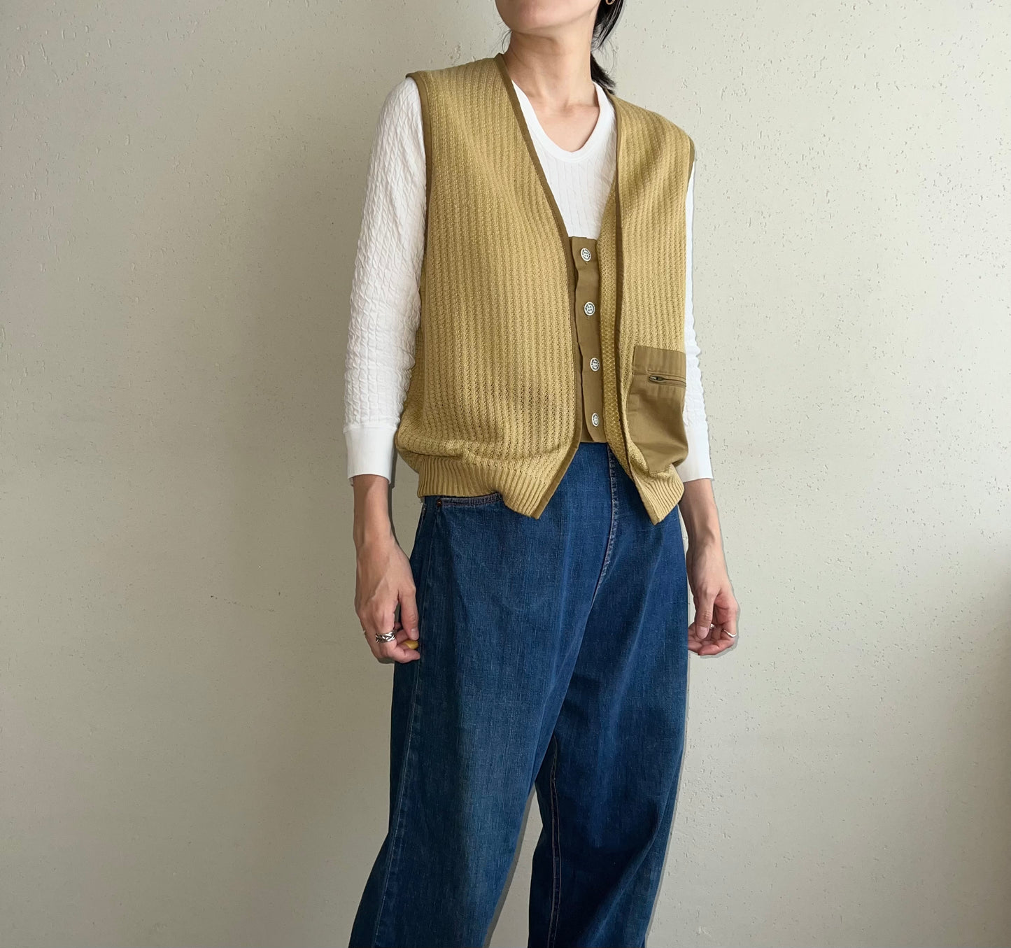 90s Knit Vest Made in Italy
