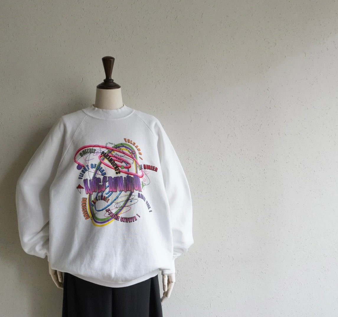 90s Printed Sweater Made in USA
