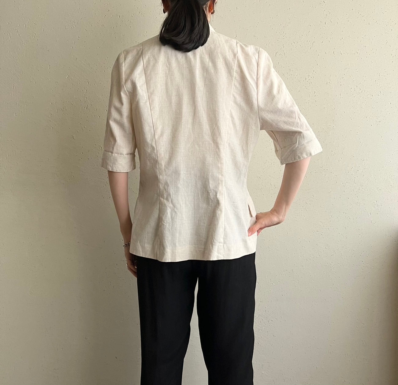 90s Lace Design Jacket Made in USA