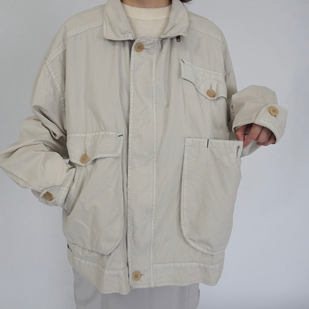 90s Design Light Jacket Made in Italy