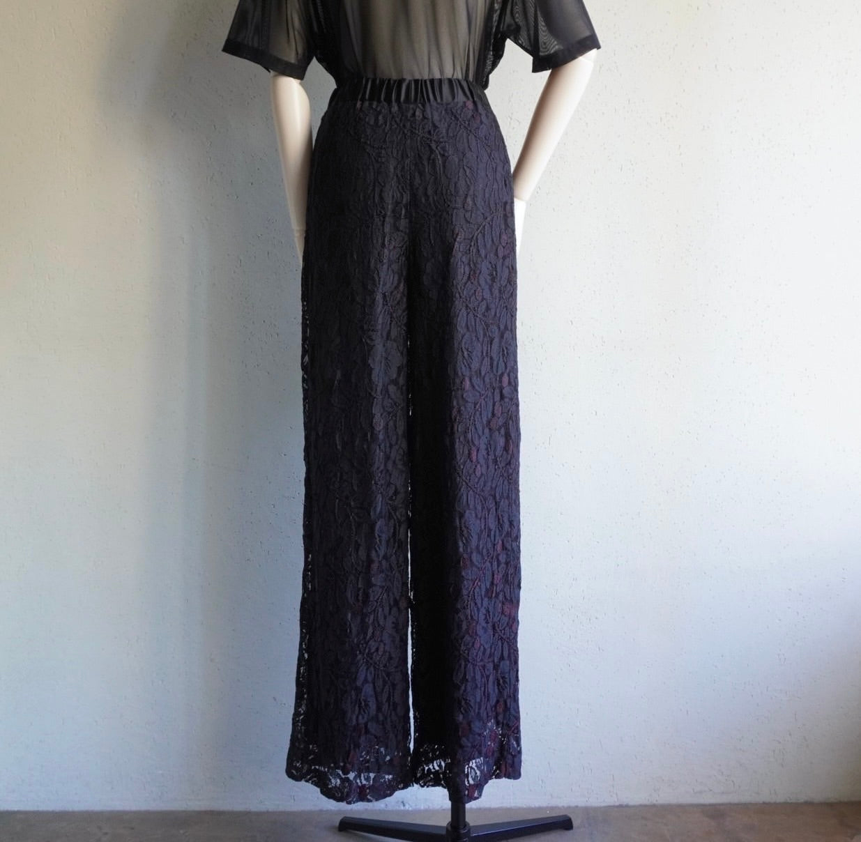 80s "Mark Eisen"Lace Pants
