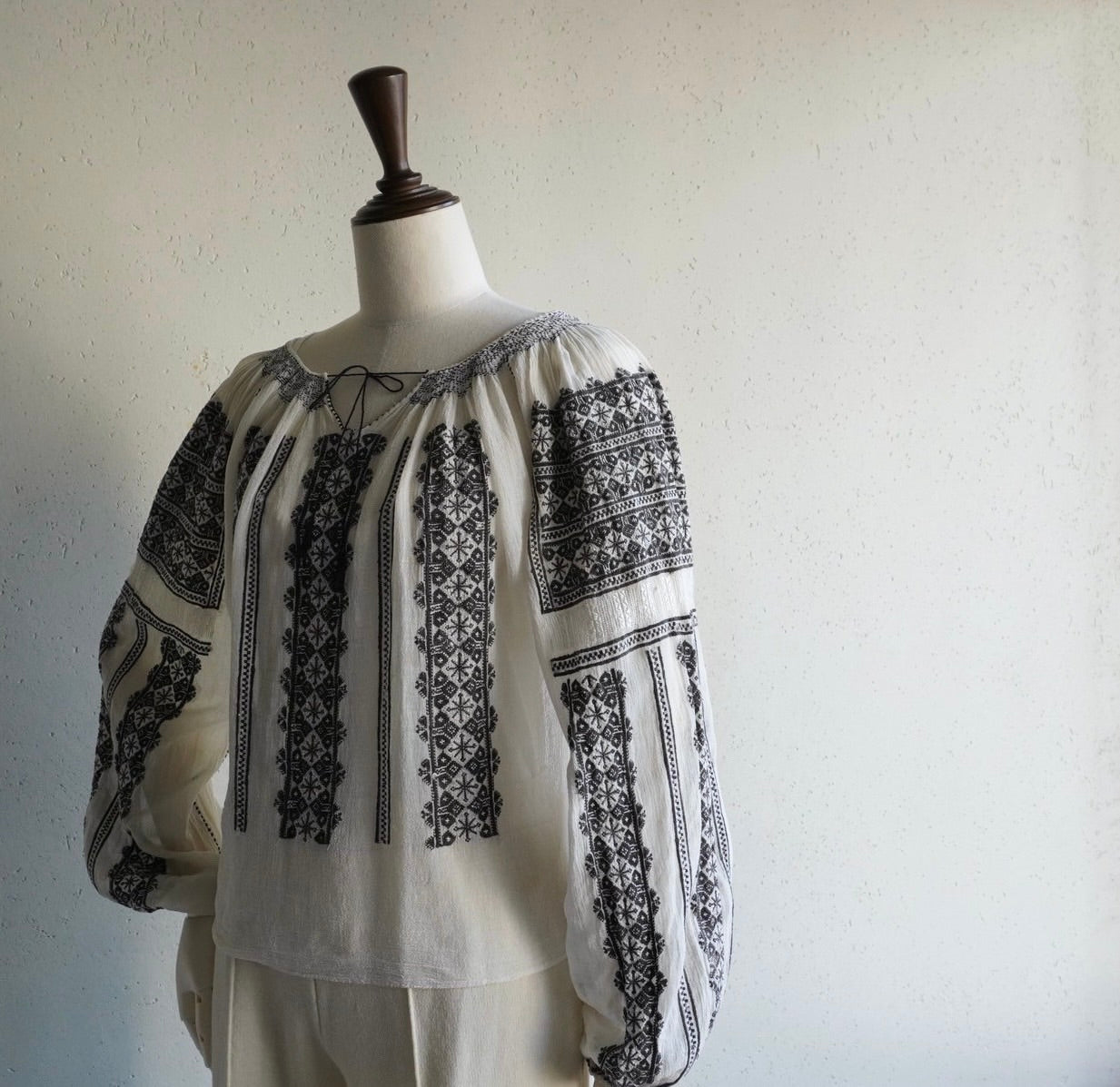 40s Romanian Embroidery Tunic